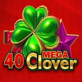 40 Mega Clover casino game by Amusnet Interactive – featured logo at Slotlair Casino