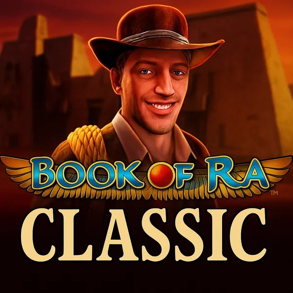 Book of Ra Classic slot visual from Novomatic available on slotlairs.co.nl