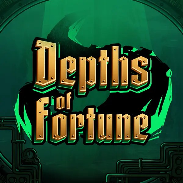 Official Slots logo: Depths of Fortune by AvatarUX Studios at Slotlair Casino