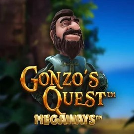 Official Slots logo: Gonzo's Quest Megaways by Red Tiger Gaming at Slotlair Casino