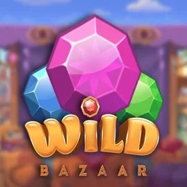 Wild Bazaar online game logo by NetEnt on slotlairs.co.nl